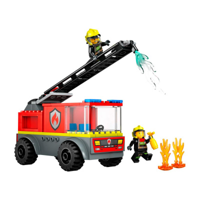 Конструктор Lego City 60463 Грузовик с пожарной лестницей 01
